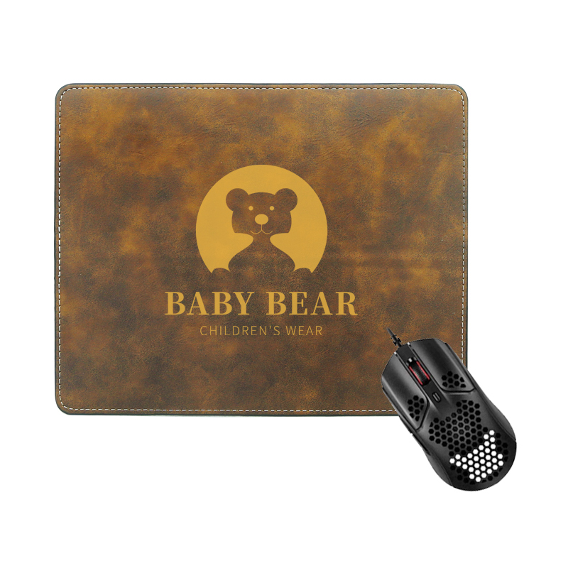 Mouse Pad dreptunghiular din piele din piele 25*20cm