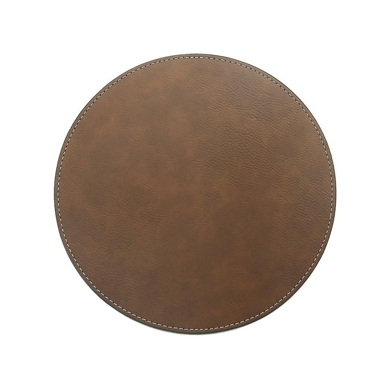 Mouse Pad rotund din piele din piele 20*20cm