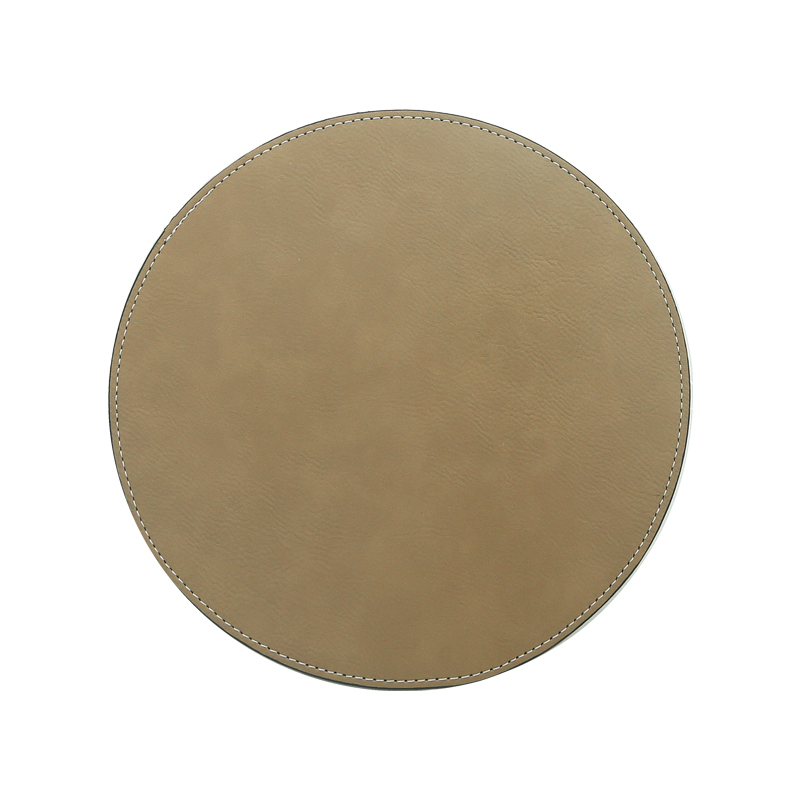 Mouse Pad rotund din piele din piele 20*20cm