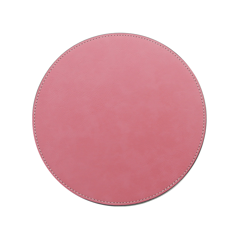 Mouse Pad rotund din piele din piele 20*20cm