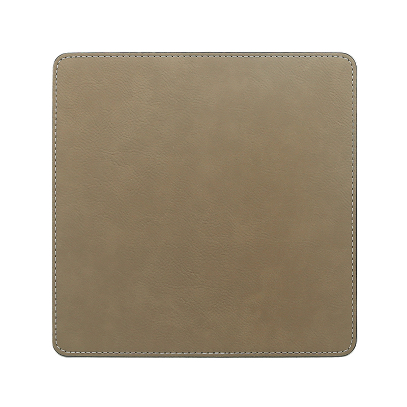 Mouse Pad pătrată din piele din piele cu laser 20*20cm
