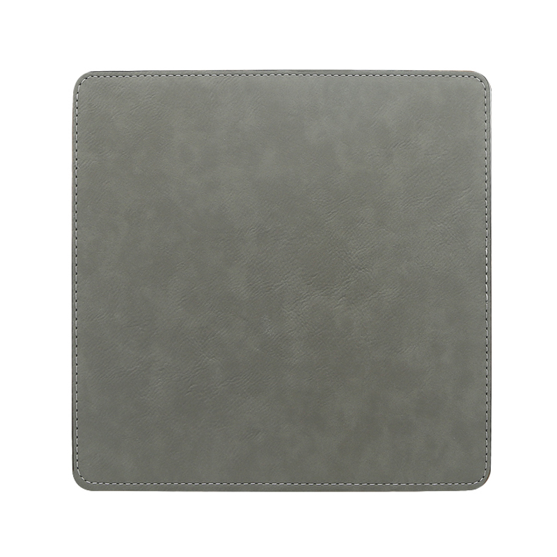 Mouse Pad pătrată din piele din piele cu laser 20*20cm