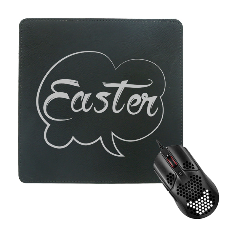 Mouse Pad pătrată din piele din piele cu laser 20*20cm