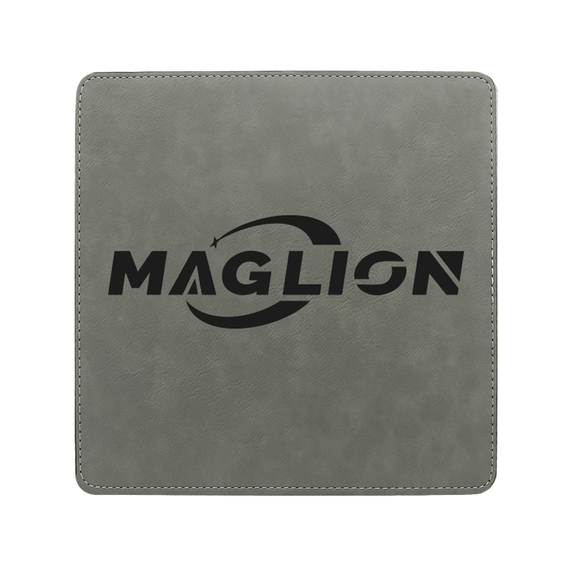 Mouse Pad pătrată din piele din piele cu laser 20*20cm