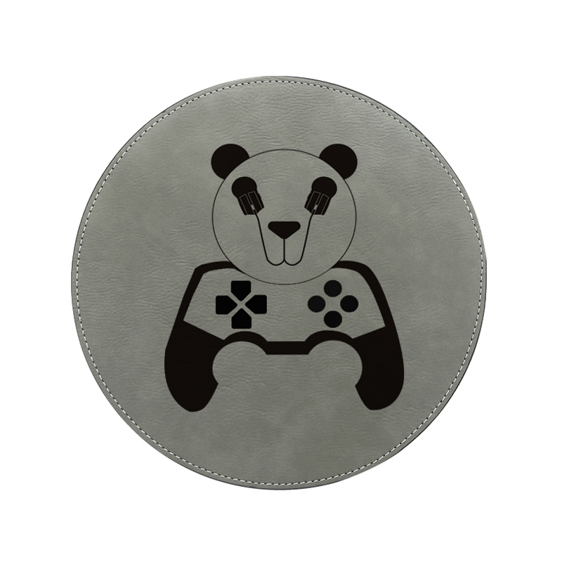 Mouse Pad rotund din piele din piele 20*20cm