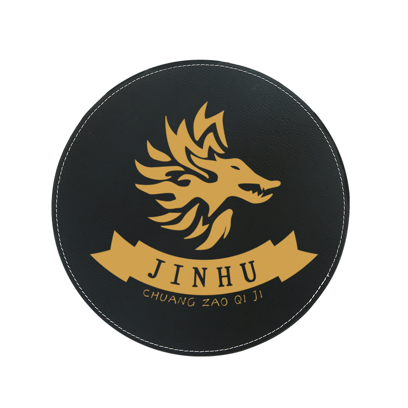 Mouse Pad rotund din piele din piele 20*20cm