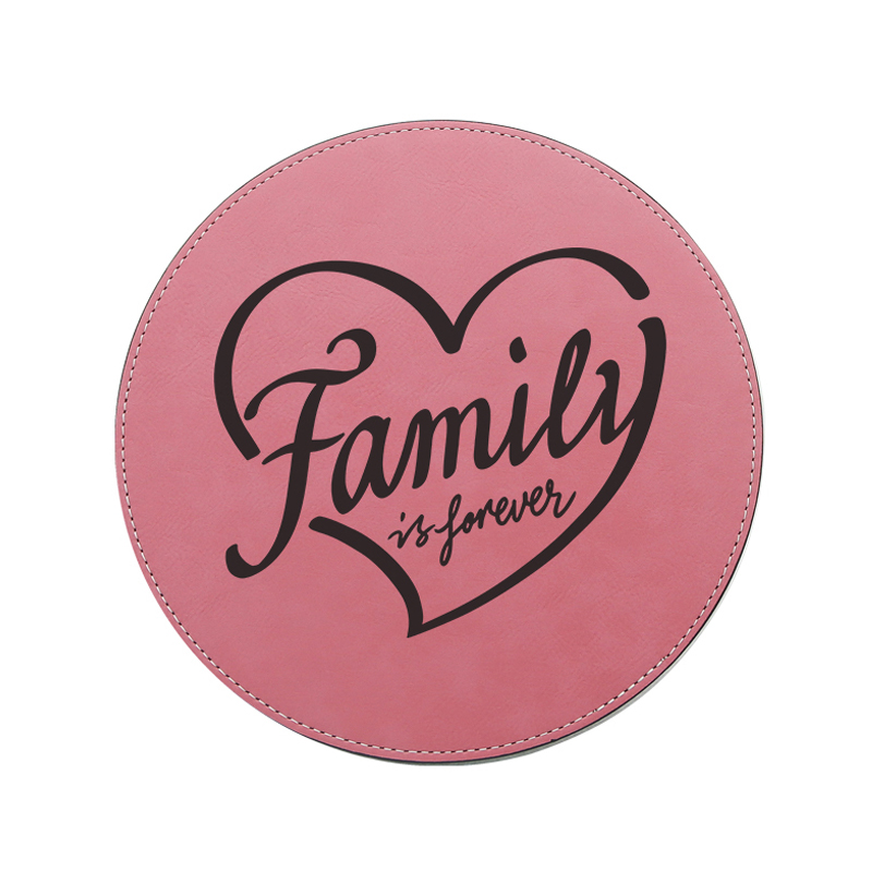Mouse Pad rotund din piele din piele 20*20cm