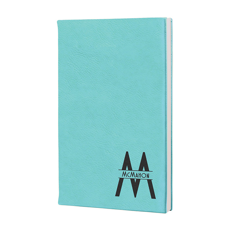 Jurnal din piele de 8 1/4' x 11 1/2'.