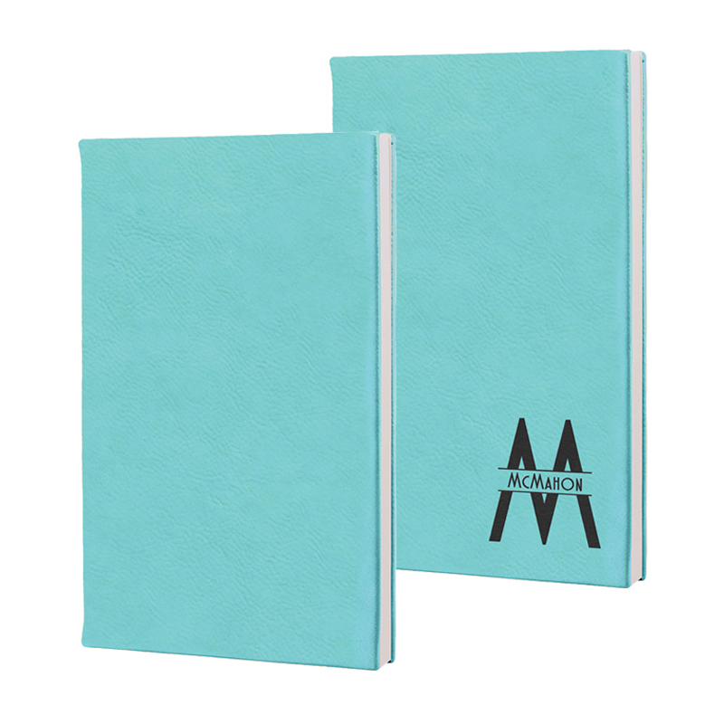 Jurnal din piele de 4 1/7' x 5 1/2'.