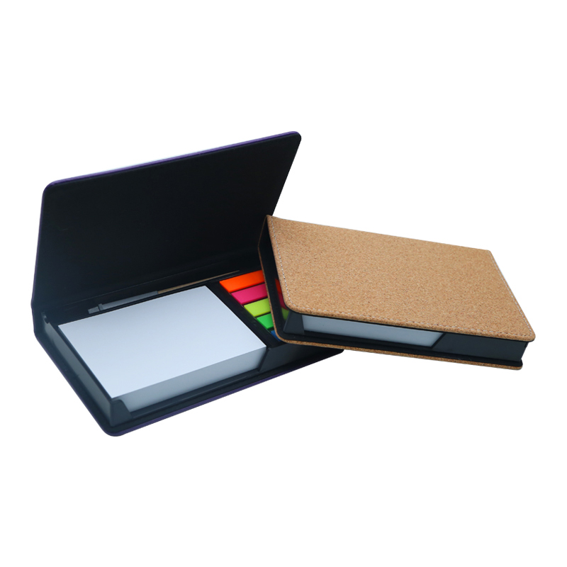 Suport pentru notepad dreptunghiular din piele din piele