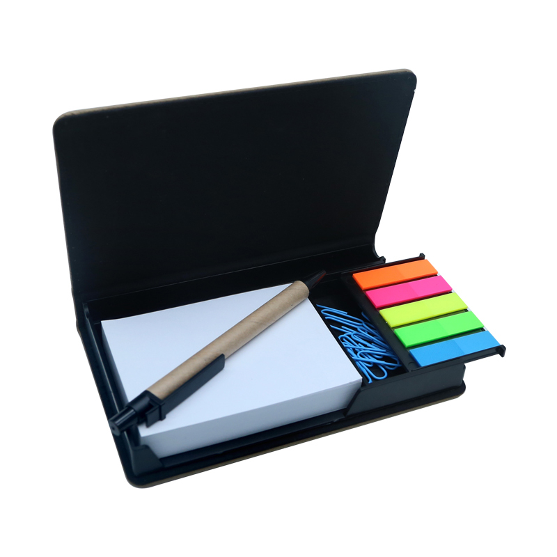 Suport pentru notepad dreptunghiular din piele din piele
