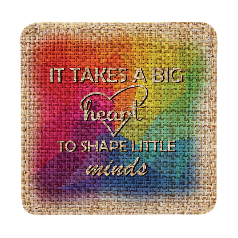 Patch sublimabil din pânză pătrată de 3' x 3' cu adeziv