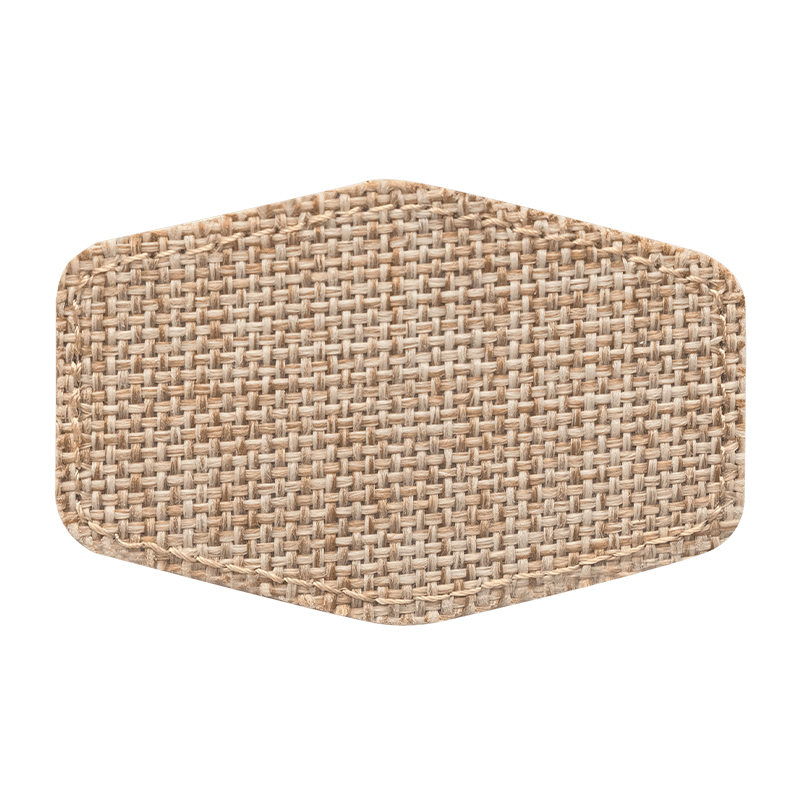 Plasture sublimabilă hexagonală de pânză de 3' x 2' cu adeziv