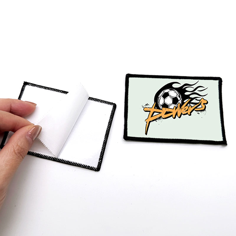Plasture Merrow din țesătură pentru sublimare dreptunghiulară 3' x 2' cu adeziv Plasture Merrow din țesătură pentru sublimare dreptunghiulară 3' x 2' cu adeziv