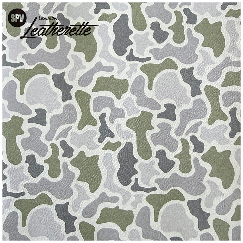 Foaie din piele camuflaj laser cu adeziv/fără adeziv