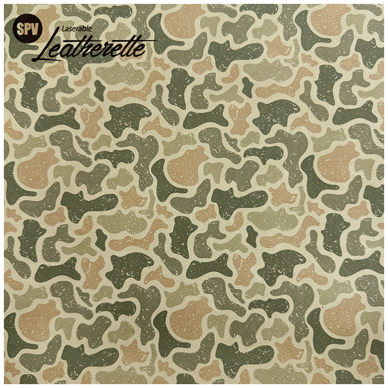Foaie din piele camuflaj laser cu adeziv/fără adeziv