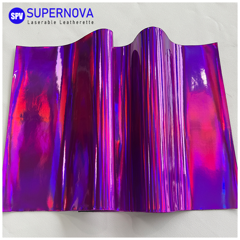 Foaie de piele holografică laser cu adeziv/fără adeziv