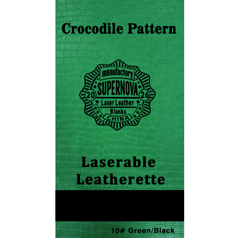 Foaie din piele din piele imprimată cu laser în relief cu crocodil, cu adeziv/fără adeziv Foaie din piele din piele imprimată cu laser în relief cu crocodil, cu adeziv/fără adeziv