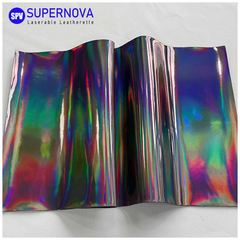 Foaie de piele holografică laser cu adeziv/fără adeziv