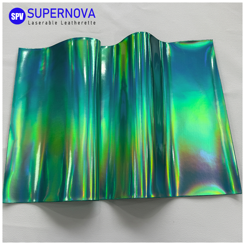 Foaie de piele holografică laser cu adeziv/fără adeziv