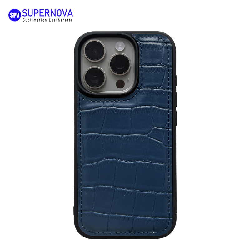 Husă pentru telefon din piele cu laser