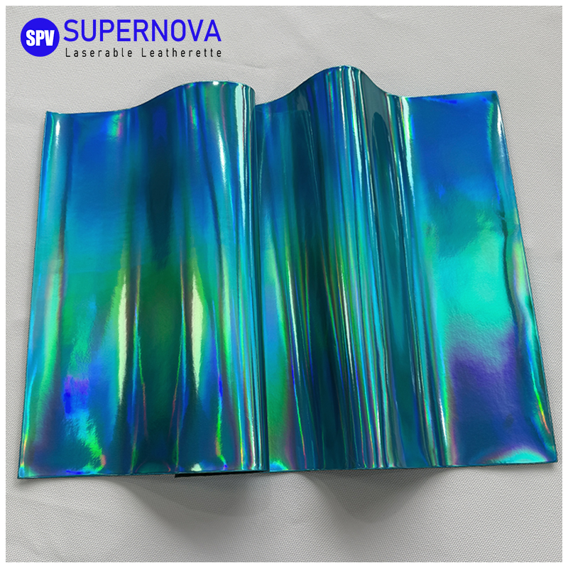 Foaie de piele holografică laser cu adeziv/fără adeziv