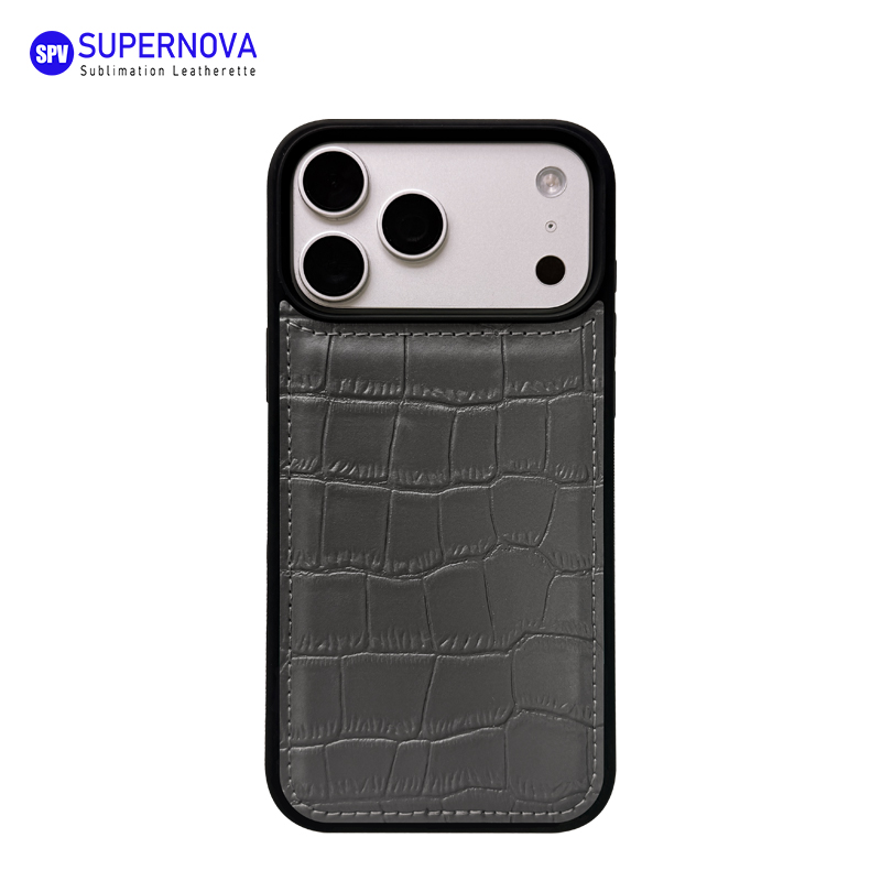 Husă pentru telefon din piele cu laser