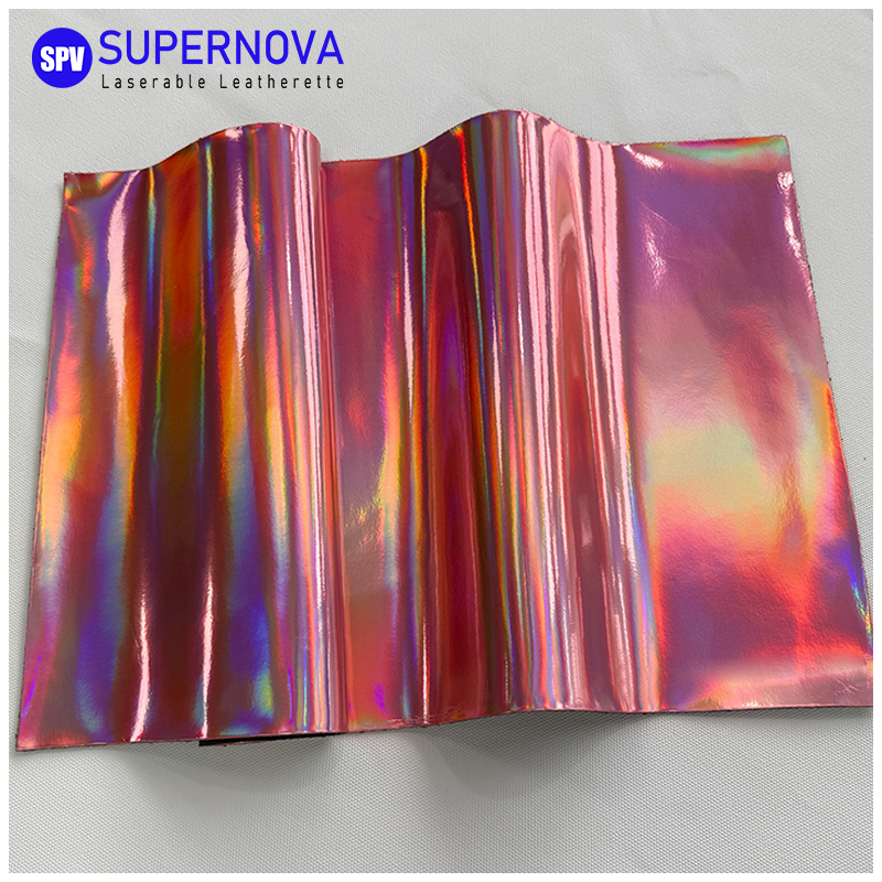 Foaie de piele holografică laser cu adeziv/fără adeziv