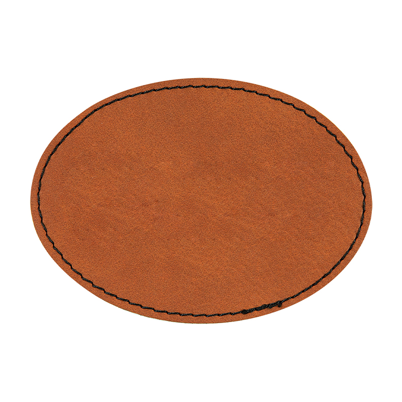 Petice ovale din piele de 3 1/2' x 2 1/2'. Petice ovale din piele de 3 1/2' x 2 1/2'.