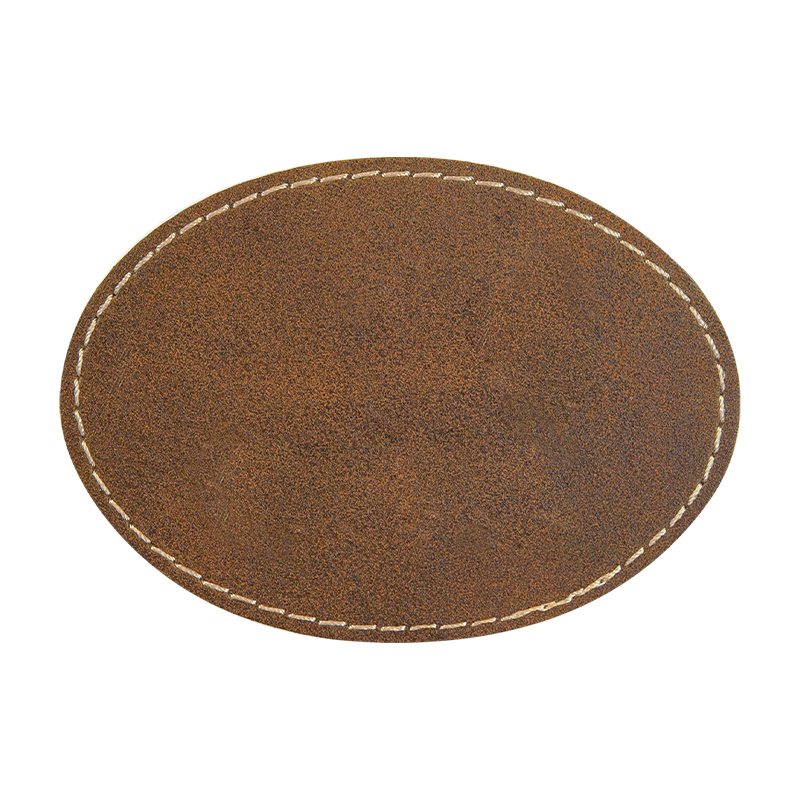Petice ovale din piele de 3 1/2' x 2 1/2'. Petice ovale din piele de 3 1/2' x 2 1/2'.