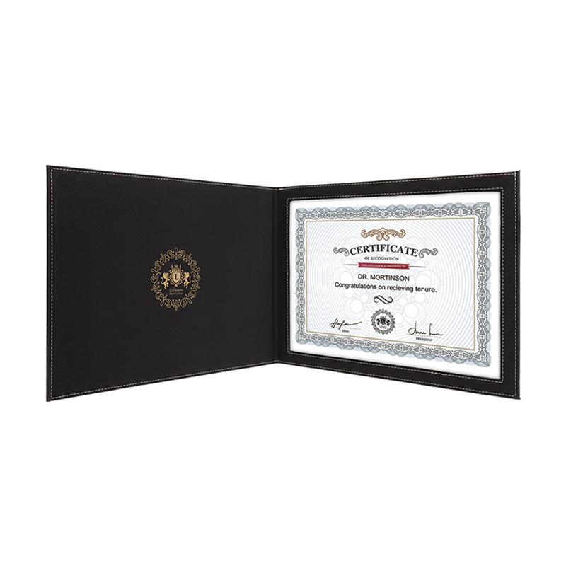 Suporturi pentru certificate din piele cu laser