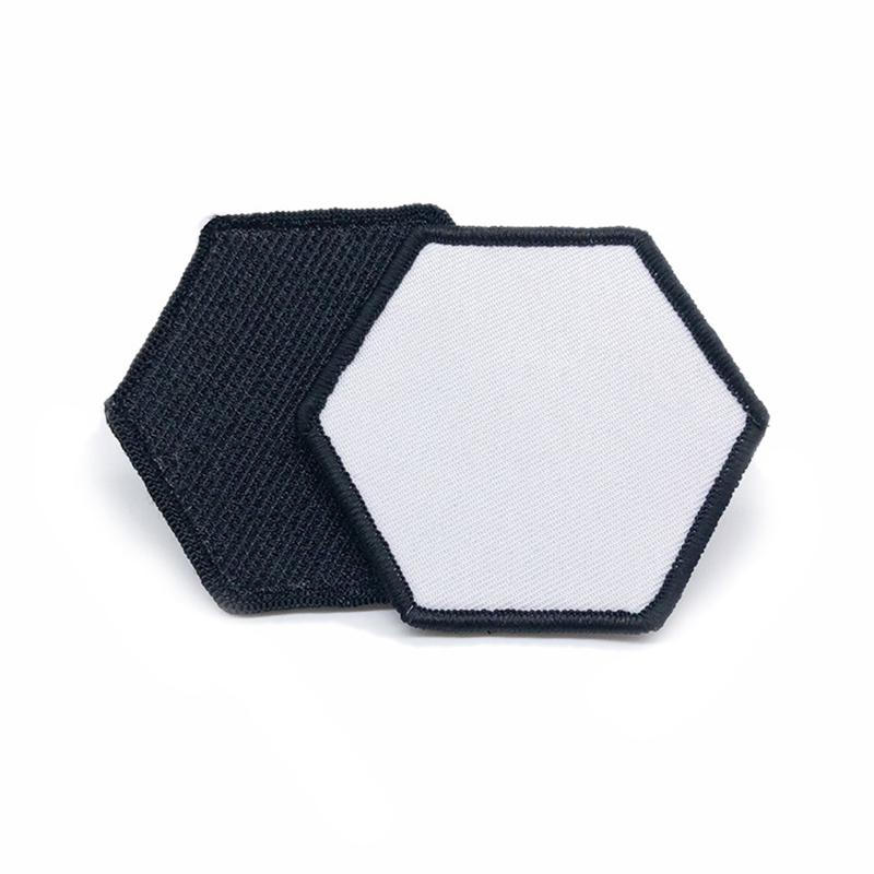 3 1/2' x 2 1/2' dreptunghi sublimare patch-uri din piele cu adeziv