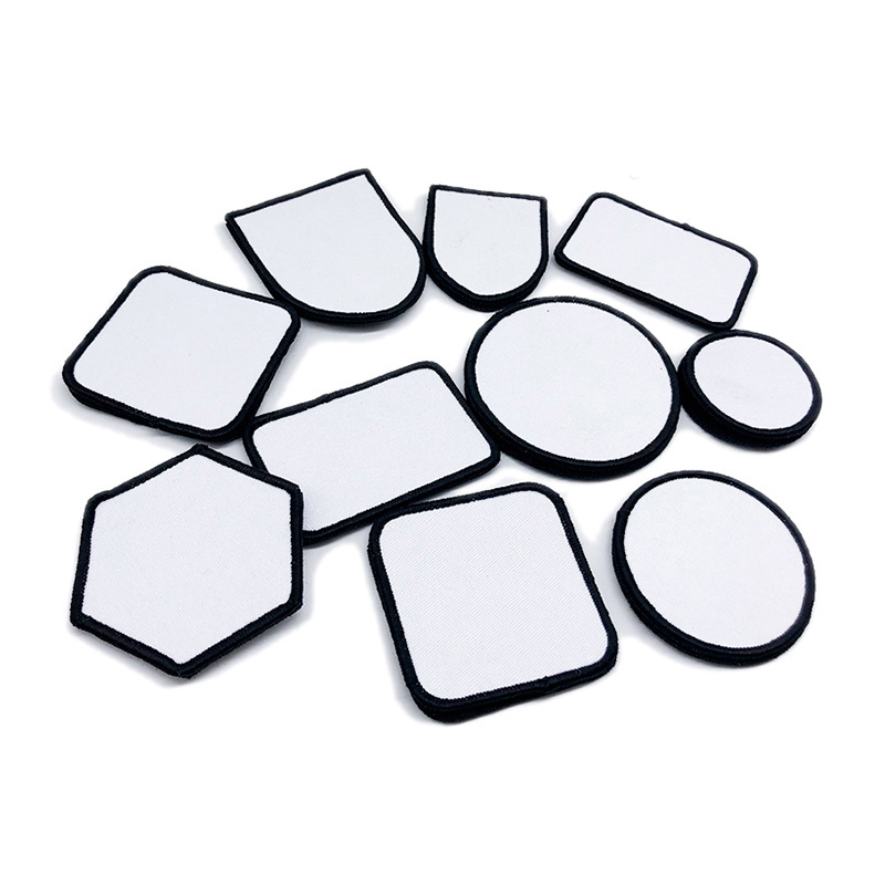 3 1/2' x 2 1/2' dreptunghi sublimare patch-uri din piele cu adeziv