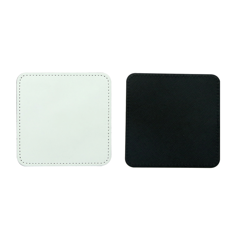 Sublimare cană din piele PU Coaster -Pătrat