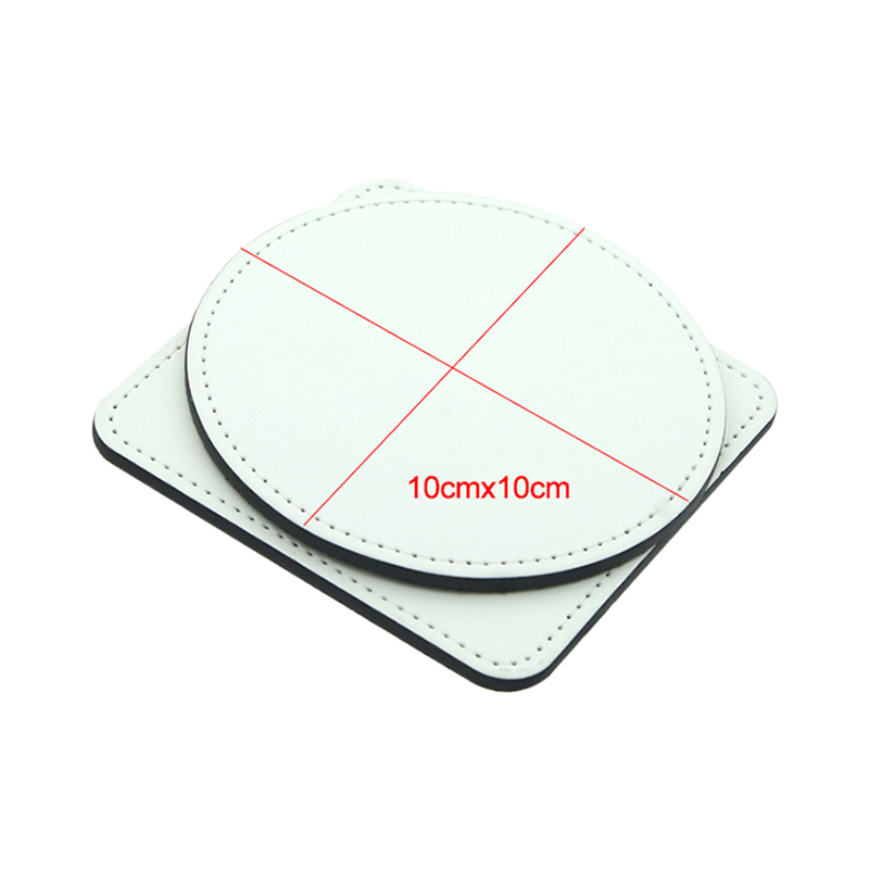 Sublimare cană din piele PU Coaster -Pătrat