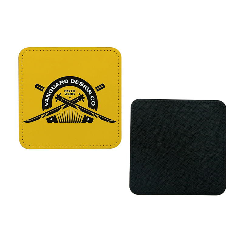 Sublimare cană din piele PU Coaster -Pătrat