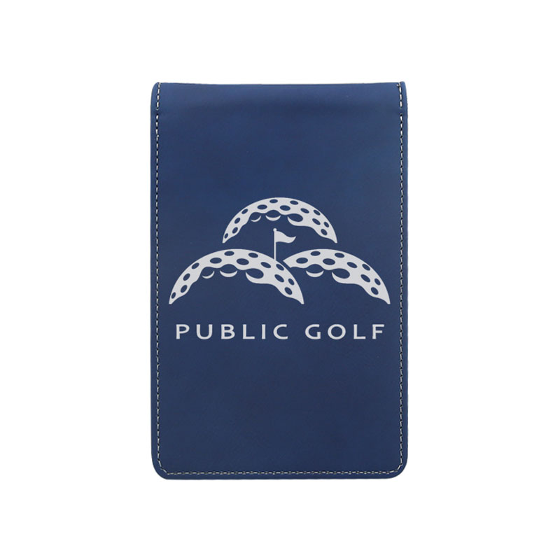 Suport pentru card de punctaj de golf din piele din piele laser Suport pentru card de punctaj de golf din piele din piele laser