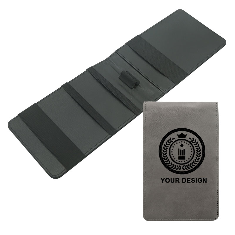 Suport pentru card de punctaj de golf din piele din piele laser Suport pentru card de punctaj de golf din piele din piele laser