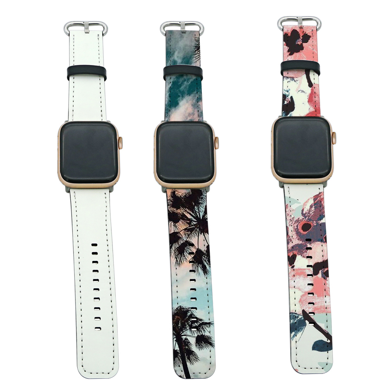 Curele Apple iWatch din piele PU de sublimare pentru seria 4/5-40mm