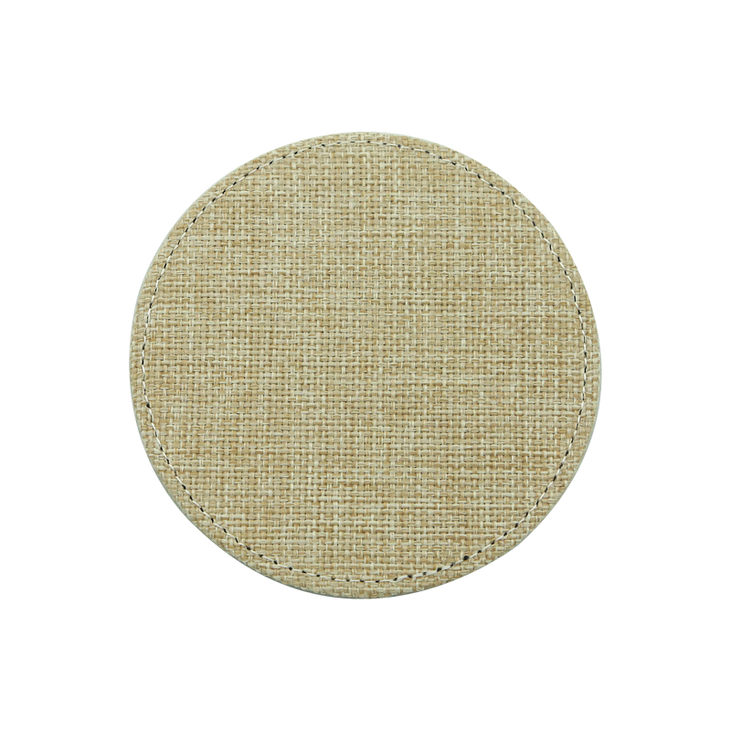 Sublimare Iuta Coaster-Round