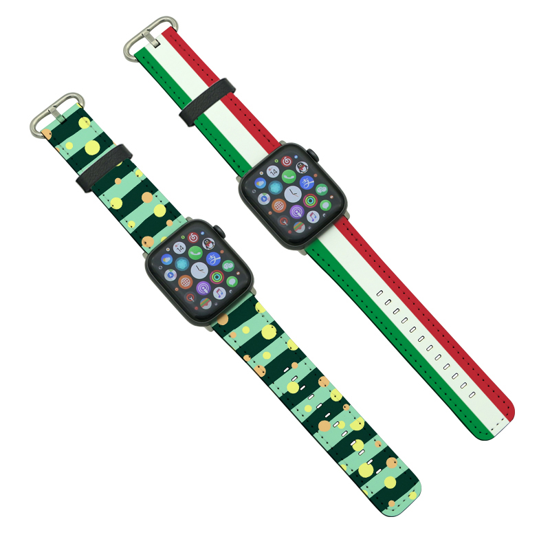 Curele Apple Watch din piele PU pentru sublimare pentru seria 1/2/3-38mm