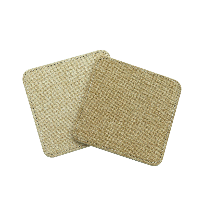 Sublimare Iuta Coaster-Pătrat