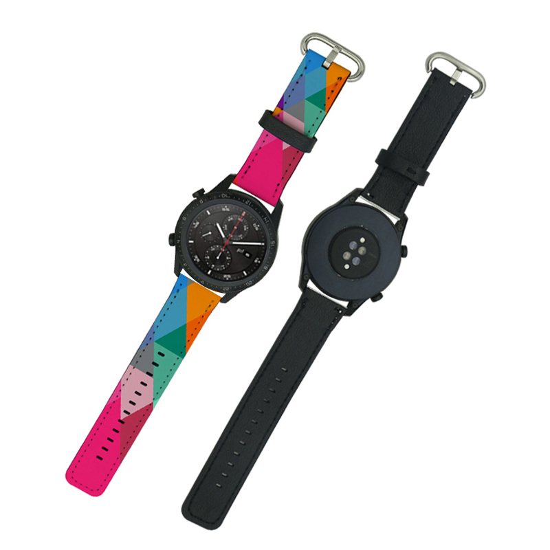Curele de ceas Samsung/Huawei din piele PU de sublimare 20mm