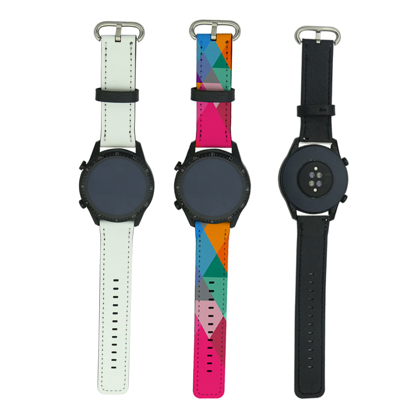 Curele de ceas Samsung/Huawei din piele PU de sublimare 20mm