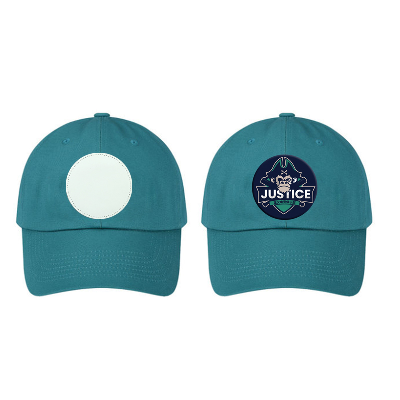 Patch-uri rotunde din piele de sublimare de 3' cu adeziv