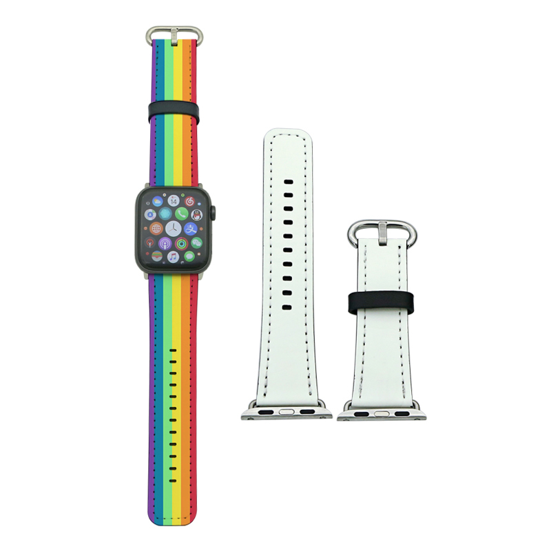 Curele Apple iWatch din piele PU de sublimare pentru seria 4/5-44mm