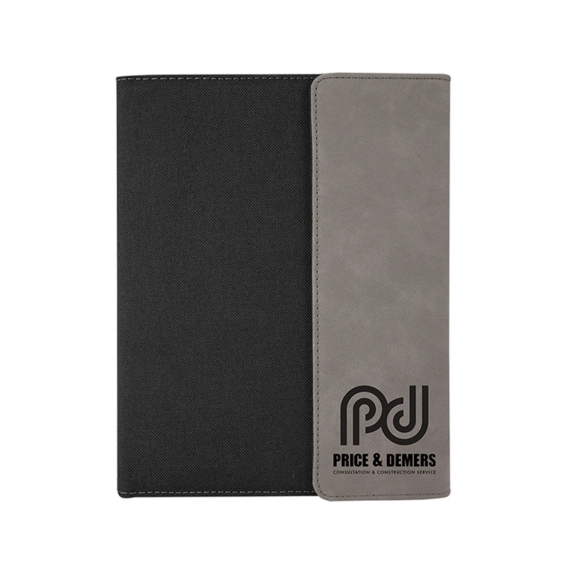 Pânză de 9 1/2' × 12' cu portofolii din piele
