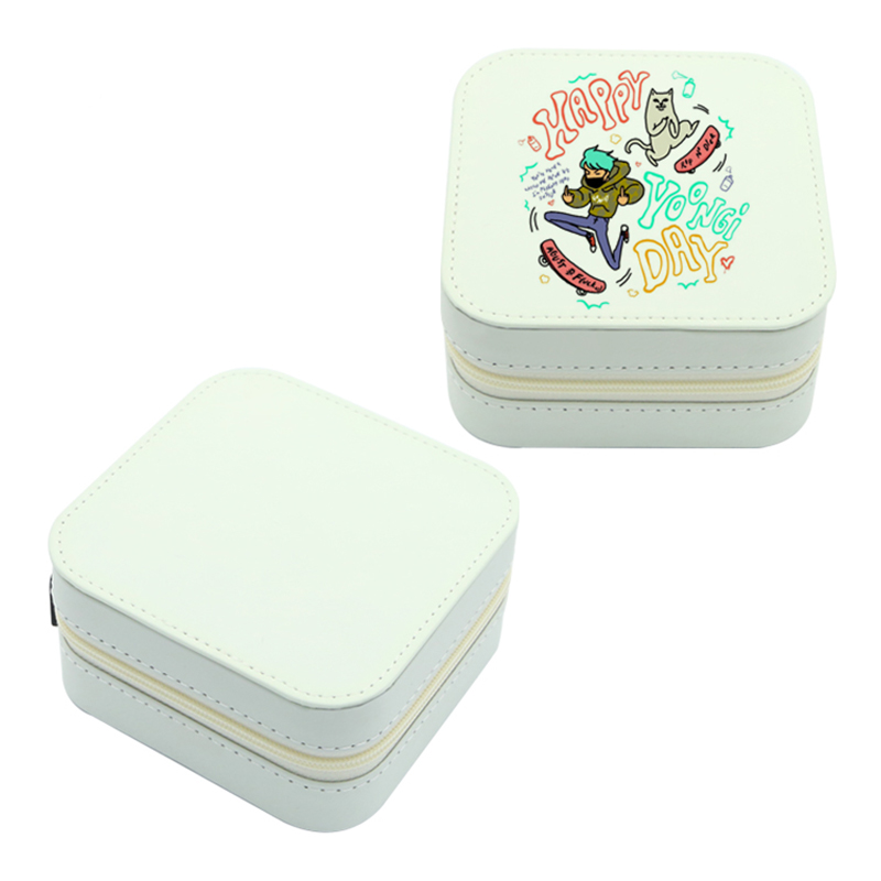Cutie de bijuterii din piele pentru sublimare Cutie de bijuterii din piele pentru sublimare