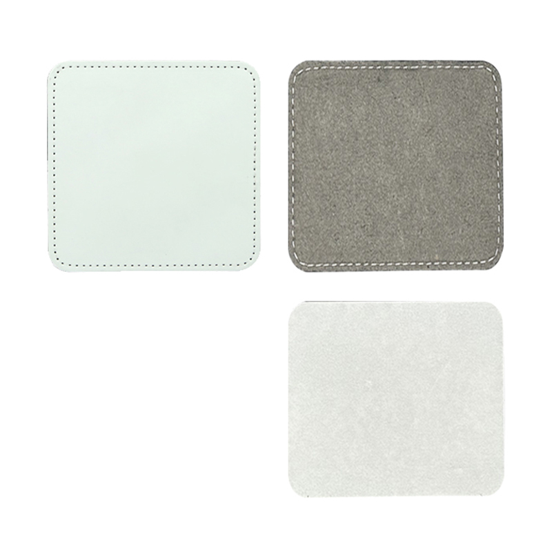 Patch-uri din piele de sublimare de 3' x 3' cu adeziv Patch-uri din piele de sublimare de 3' x 3' cu adeziv