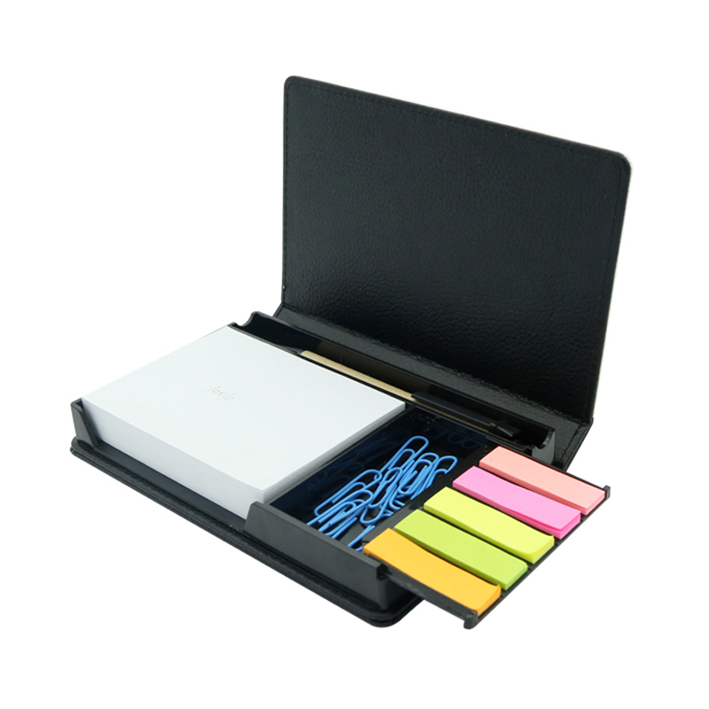 Cutie de note lipicioase din piele pentru sublimare - dreptunghi